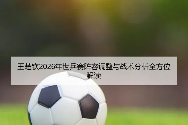 王楚钦2026年世乒赛阵容调整与战术分析全方位解读
